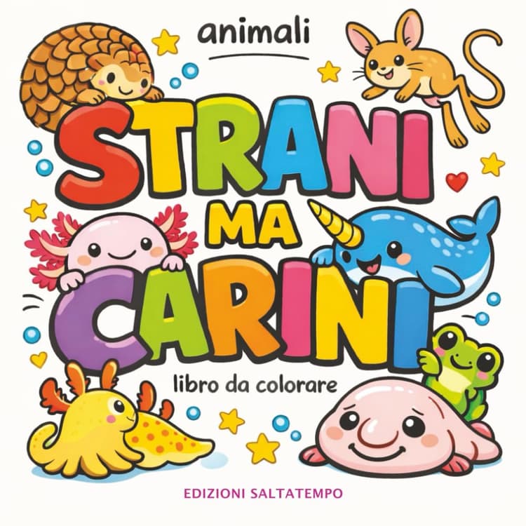 Copertina di Animali strani ma carini