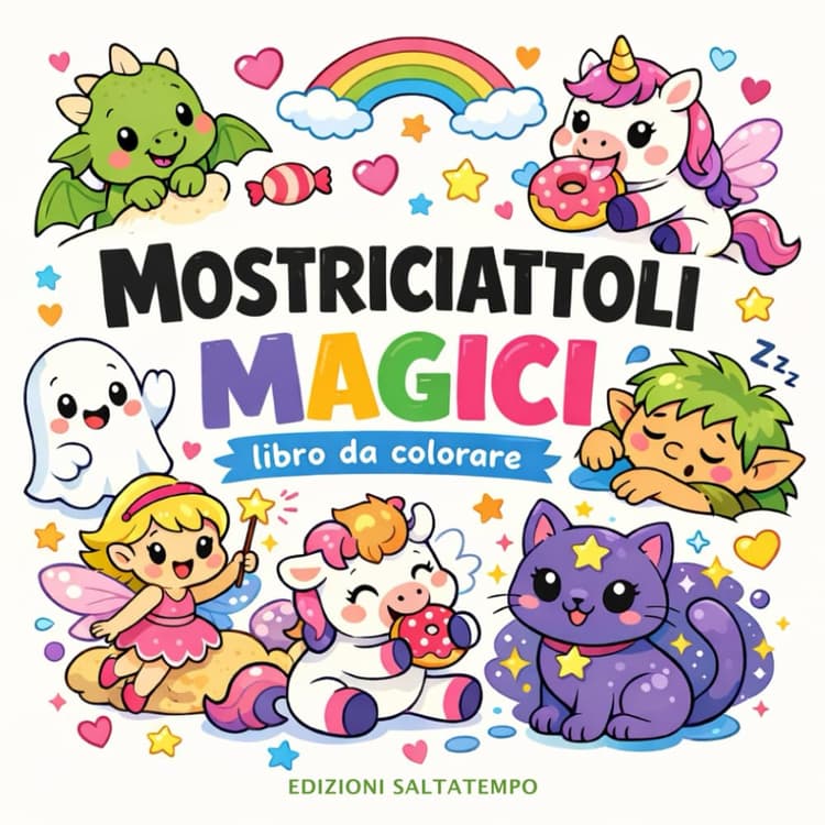 Copertina di Mostriciattoli Magici
