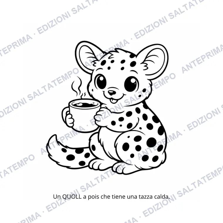 Il leopardo che ama il caffè