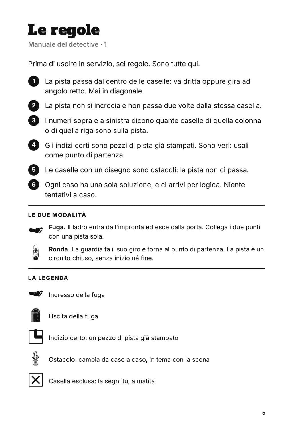 Le regole del gioco